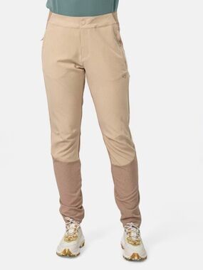 Kari Traa Sanne Trail Pants Womens Medium Beige Ivory Hiking NEW